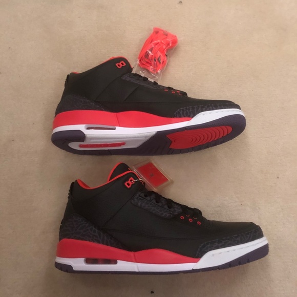 NIKE Air Jordan 3 Retro 'Crimson' 136064 005